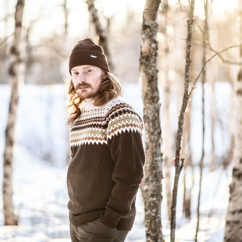 Sätila Sarek Sweater Herr Brown