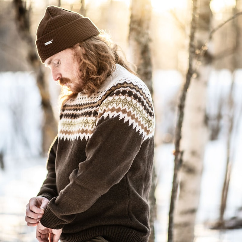 Sätila Sarek Sweater Herr Brown