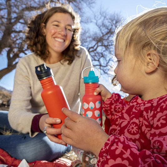 Klean Kanteen Classic 800ml Vattenflaska Tiger Lily - NatureLife