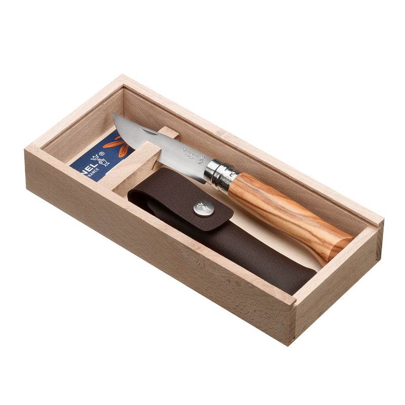 Opinel Case N08 Olive +Sheath - NatureLife