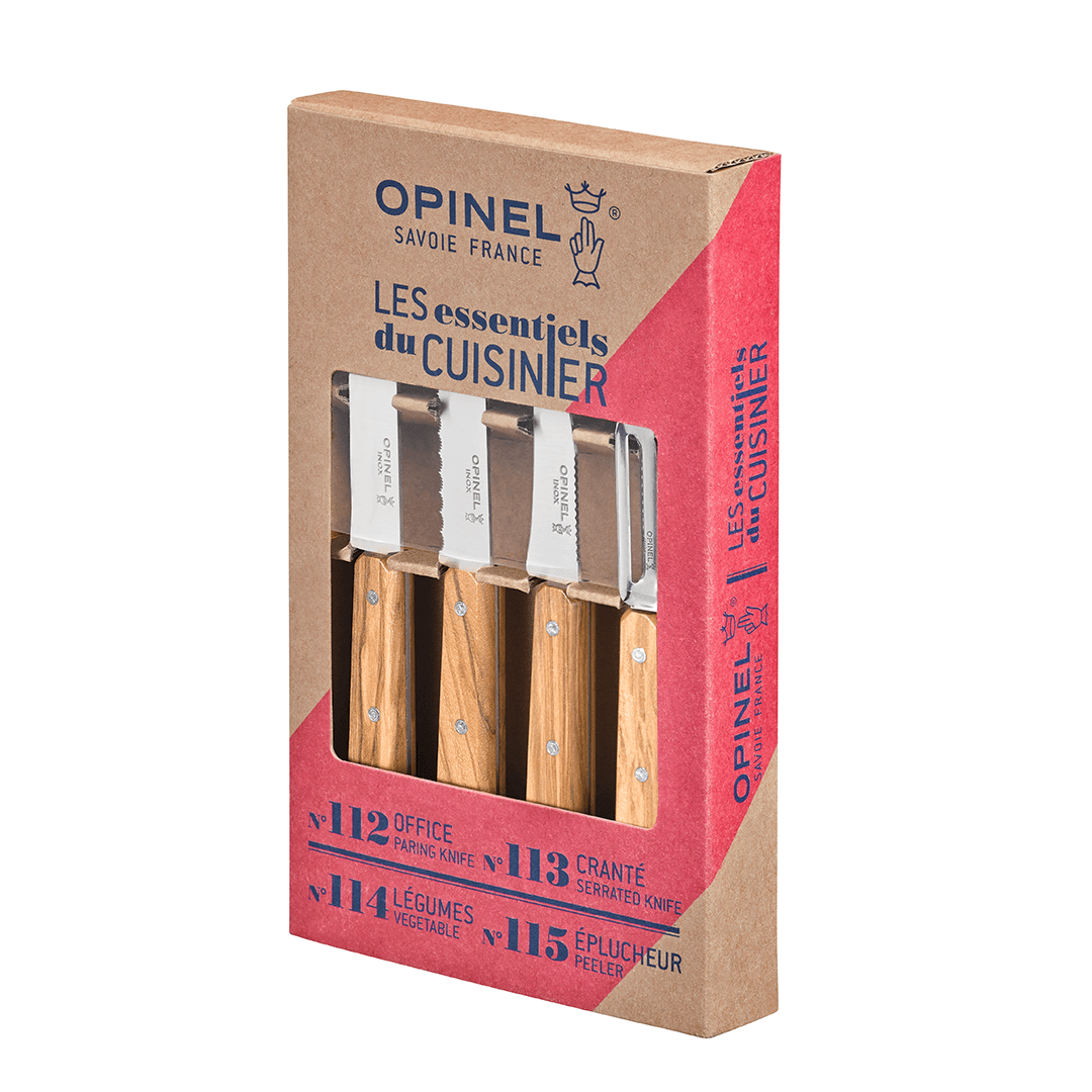 Opinel Les Essentiels Olive Skalknivsset - NatureLife