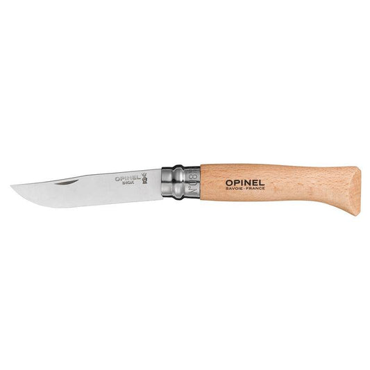 Opinel N°08 Beech Stainless Steel - NatureLife