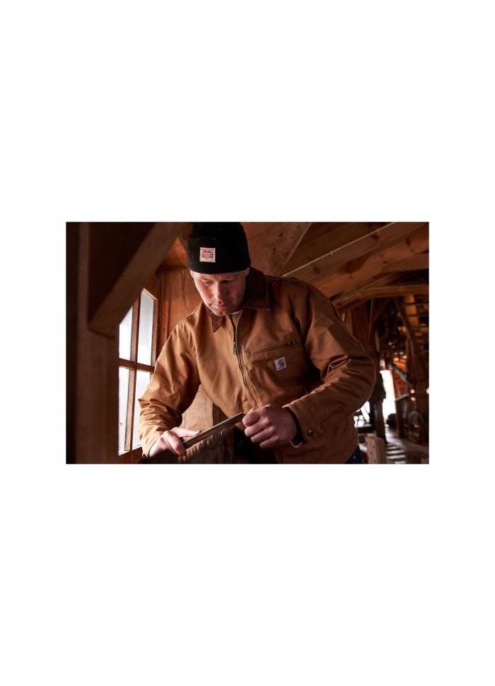 Carhartt Duck Detroit Jacket Brown - NatureLife