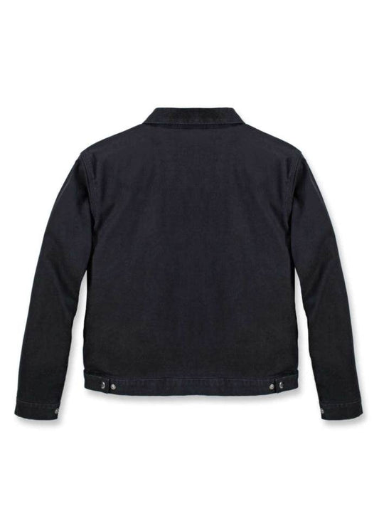 Carhartt Relaxed Fit Canvas Detroit Jacket Black - NatureLife
