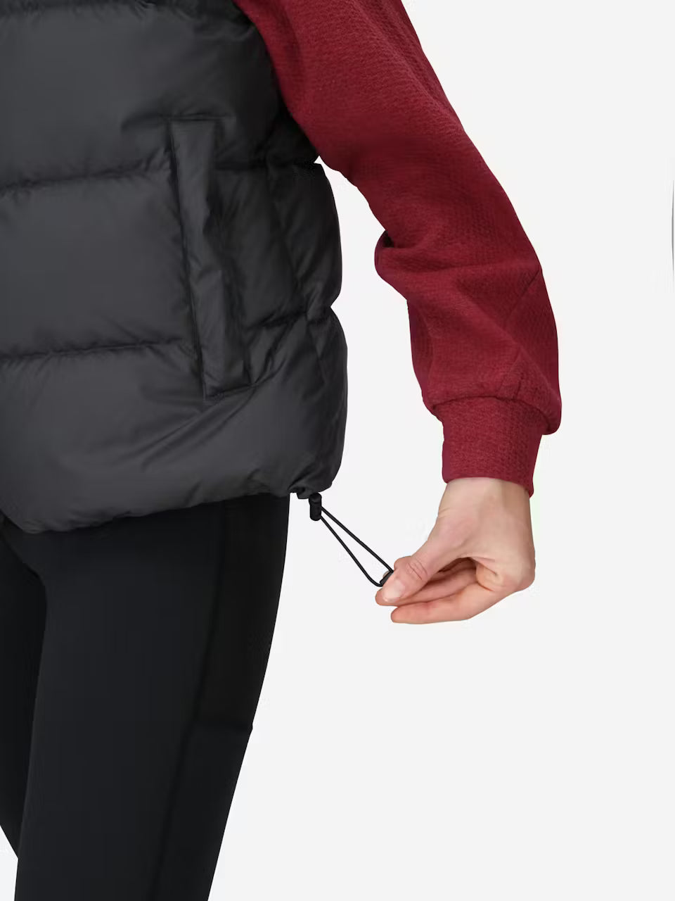 Marmot Wm's Strollbridge Hooded Down Vest Black