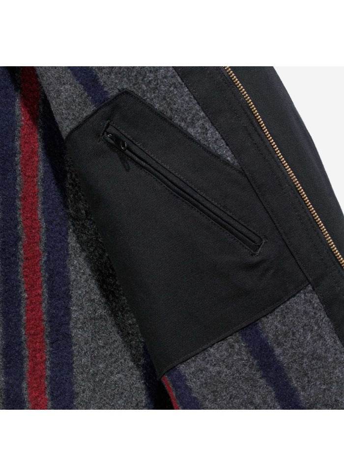 Carhartt Duck Detroit Jacket Black - NatureLife