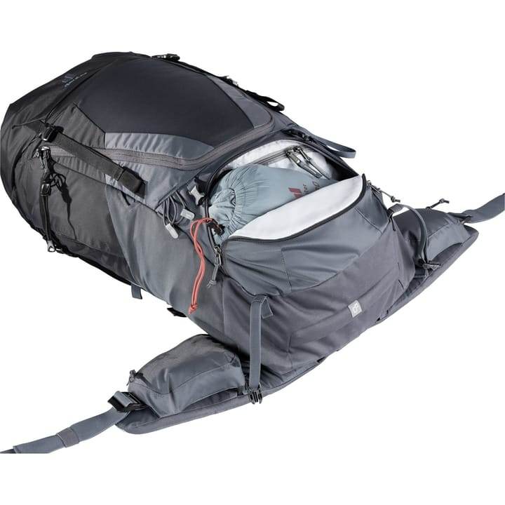 Deuter Futura Air Trek 50+10 Herr Black-Graphite - NatureLife