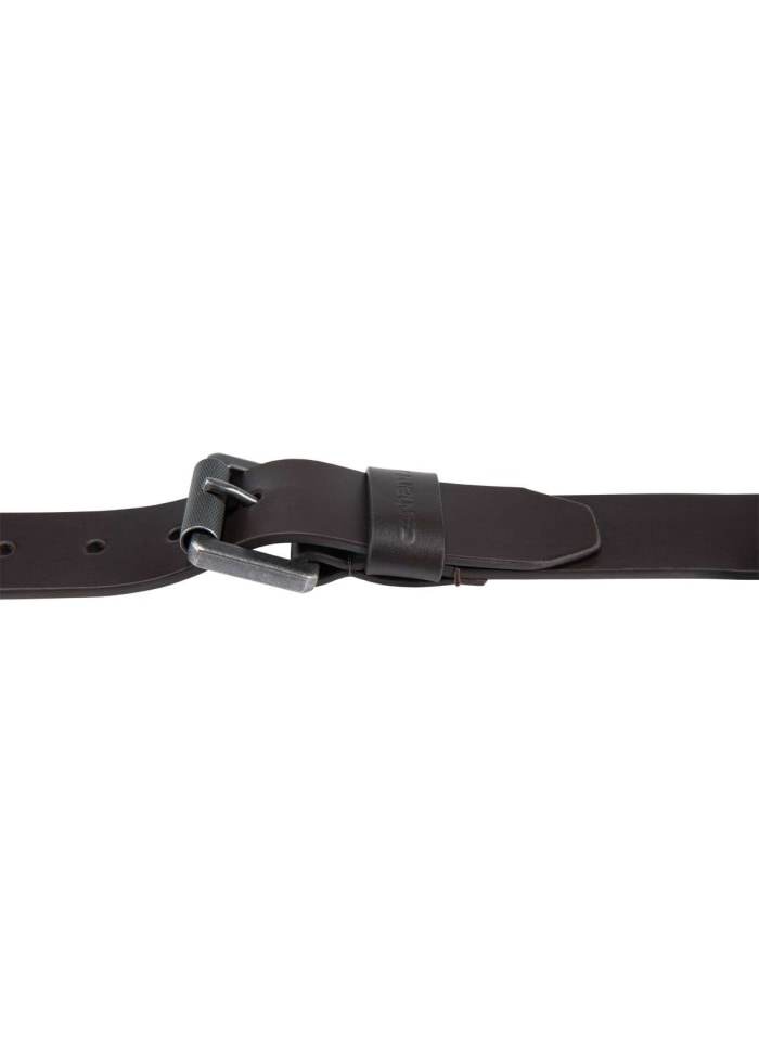 Carhartt Bridle Leather Roller Buckle Belt Dark Brown - NatureLife