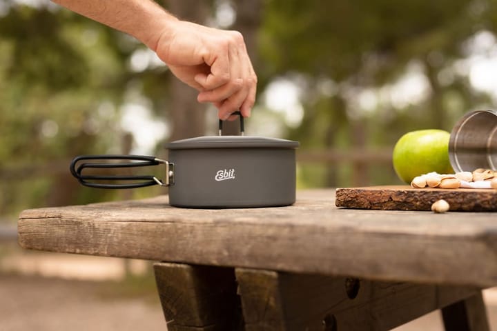 Esbit Aluminum Pot 1100 ml Grey