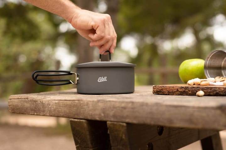 Esbit Aluminum Pot 1100 ml Grey - NatureLife