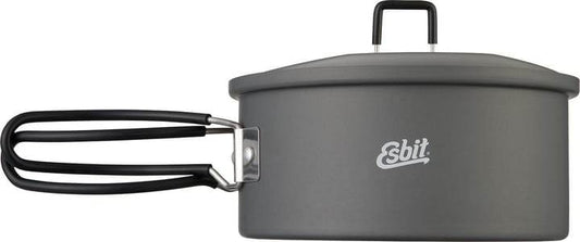 Esbit Aluminum Pot 1100 ml Grey - NatureLife