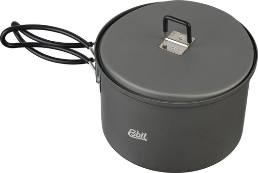 Esbit Cookset With Alcohol Burner 1500 ml Grey - NatureLife
