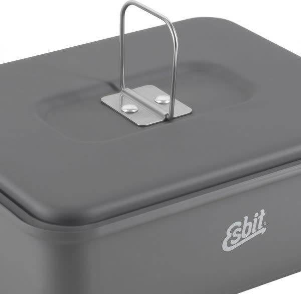 Esbit Solid Fuel Cookset 1100 ml Grey - NatureLife