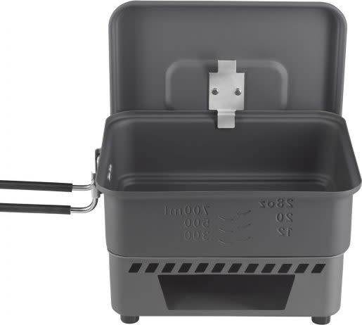 Esbit Solid Fuel Cookset 1100 ml Grey - NatureLife