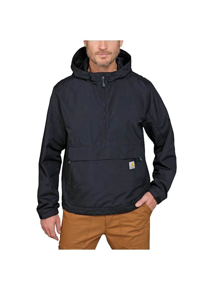 Carhartt Lightweight Packable Anorak Black - NatureLife