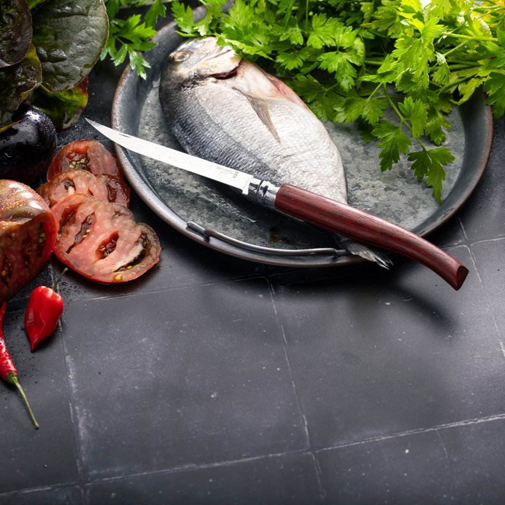 Opinel N15 Filleting Padauk Mirror Blade - NatureLife