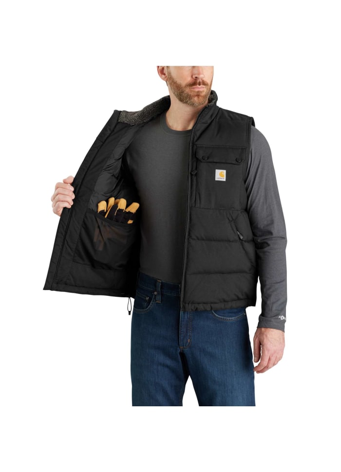 Carhartt Loose Fit Midweight Insulated Vest Black
