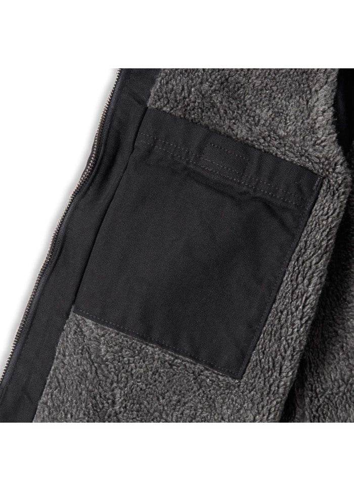 Carhartt Sherpa Lined Mock Neck Vest Black - NatureLife