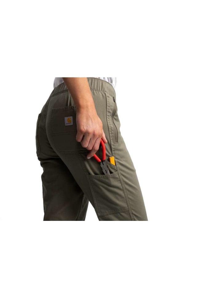 Carhartt Relaxed Fit Ripstop Work Pant Dusty Olive