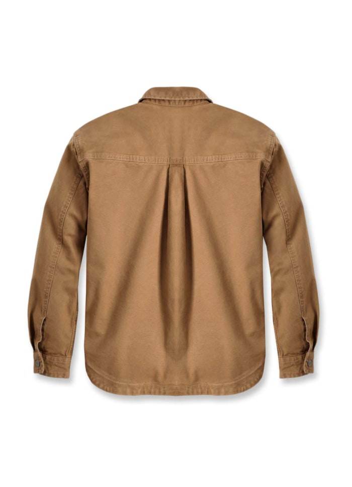 Carhartt Heavyweight Duck Overshirt Brown - NatureLife