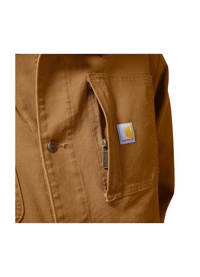 Carhartt Duck Loose Fit Chore Coat Brown - NatureLife
