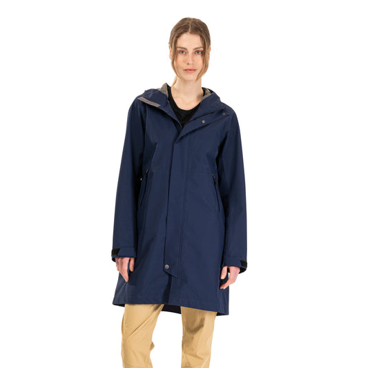 Bergans Urban 2L Shell Coat Women Navy Blue