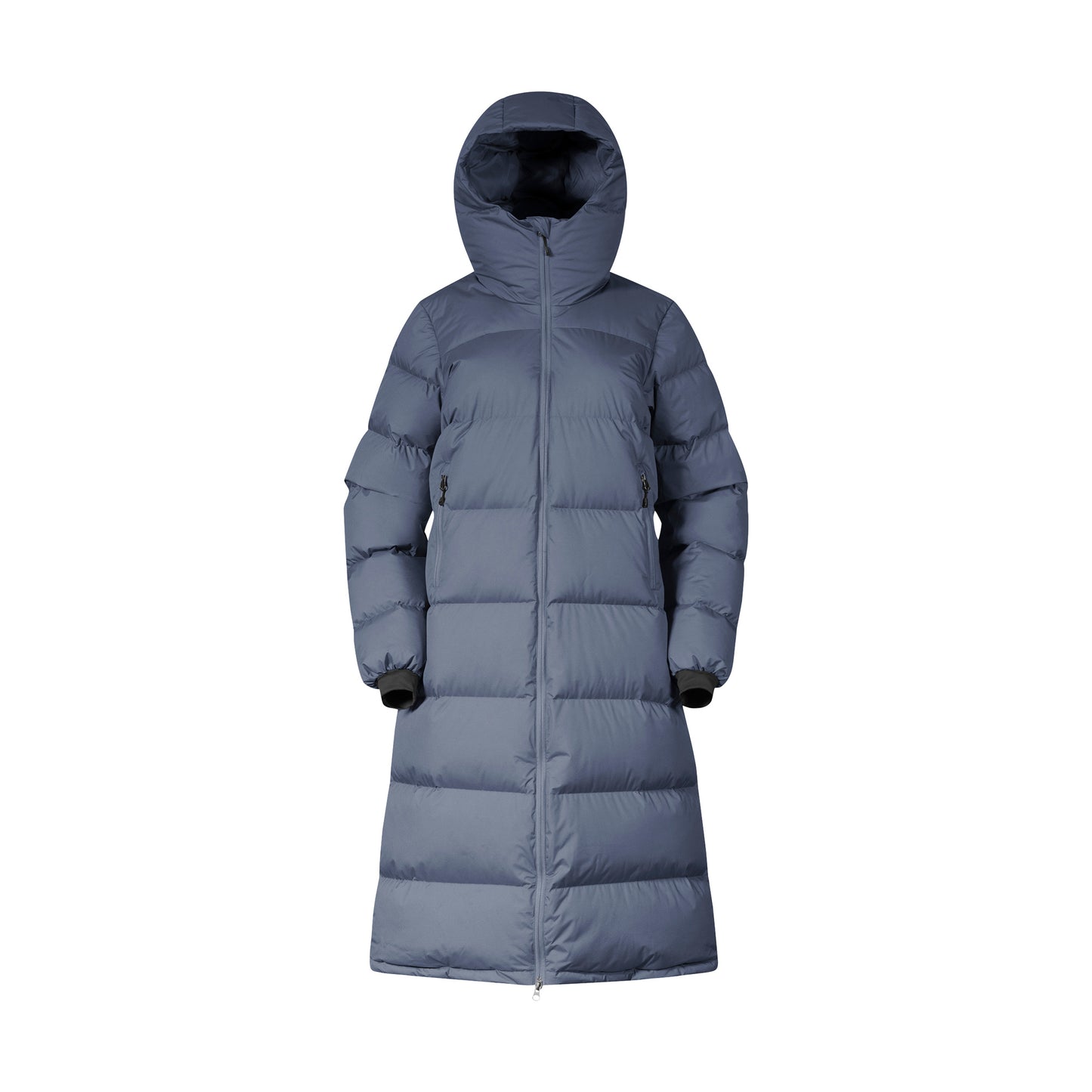 Bergans Urban Down Long Coat Women Granite Blue