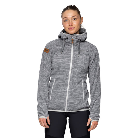 Bergans Hareid Fleece Women Jacket Aluminium