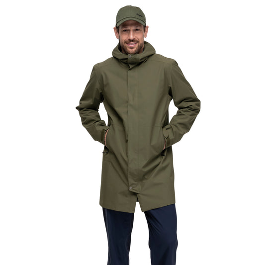 Bergans Oslo 2L Shell Coat Men Pine Forest