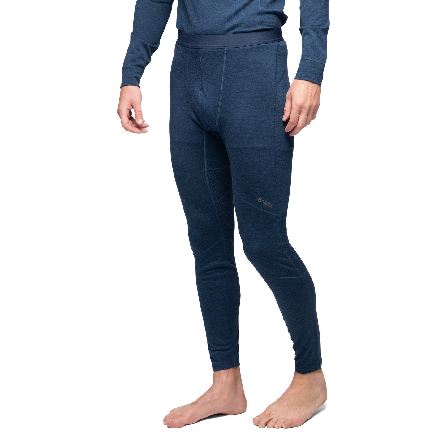 Bergans Inner:Pure Merino Tights Men Navy Blue