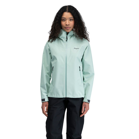 Bergans Essentials 2.5L Shell Jacket Women Mint Crush