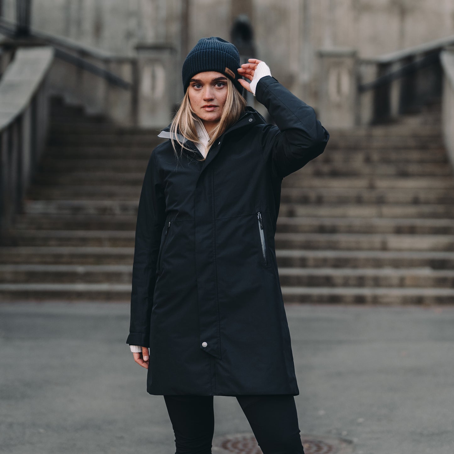 Bergans Urban Insulated Shell Coat Women Black