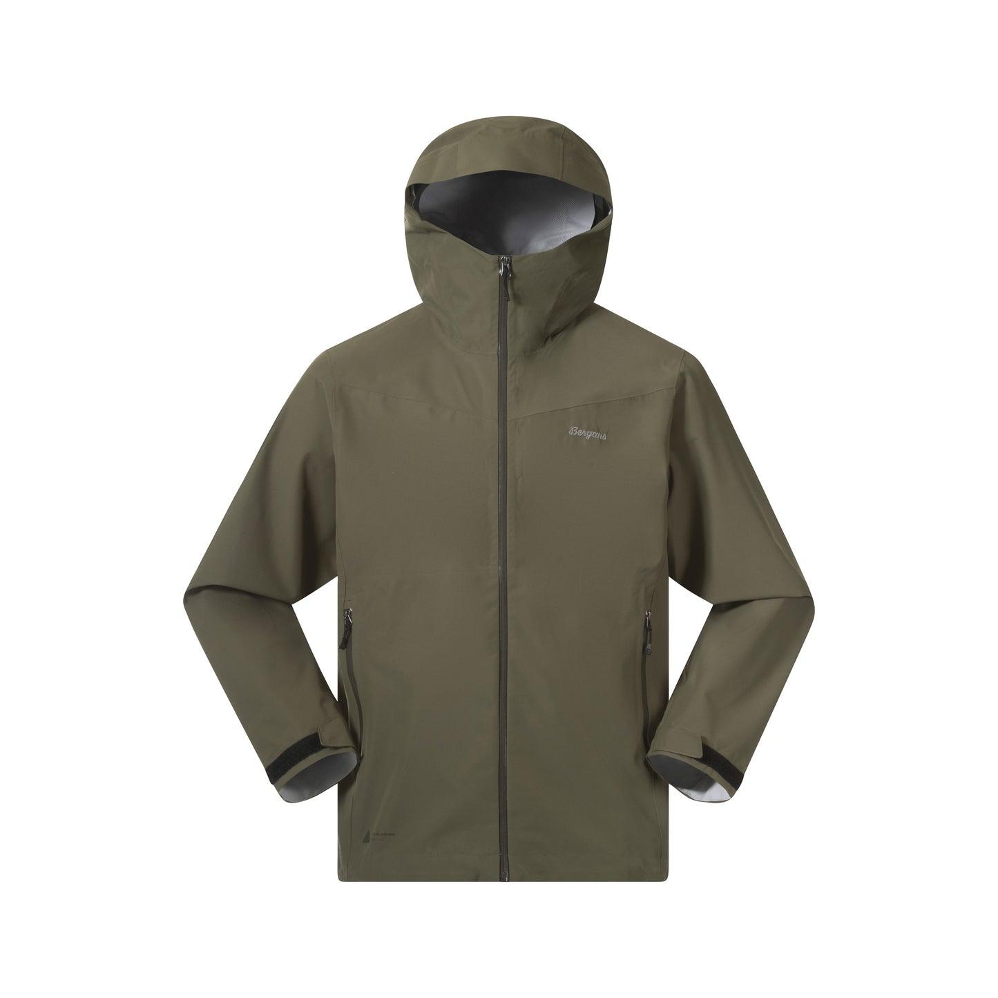 Bergans Essentials 2.5L Shell Jacket Men Dark Green Mud