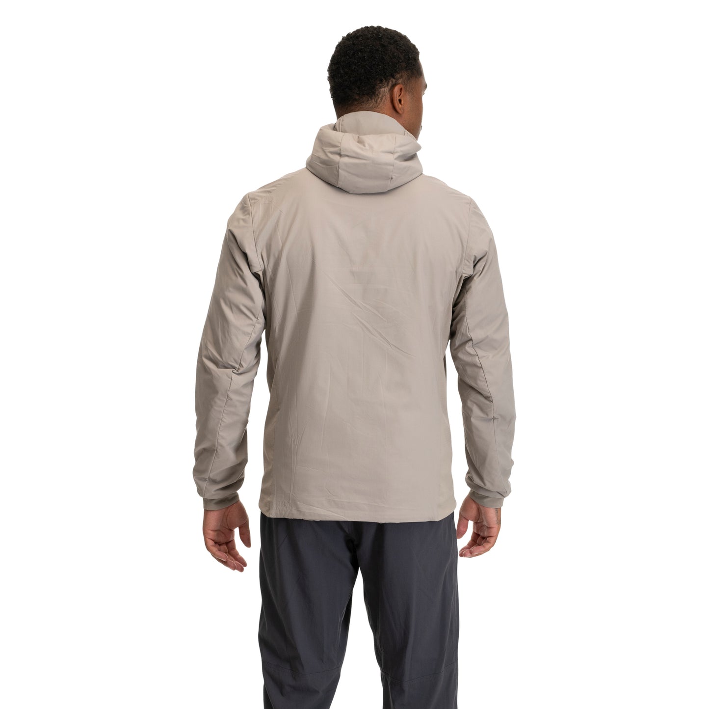 Bergans Holo Insulated Hood Jacket Men Rock Taupe