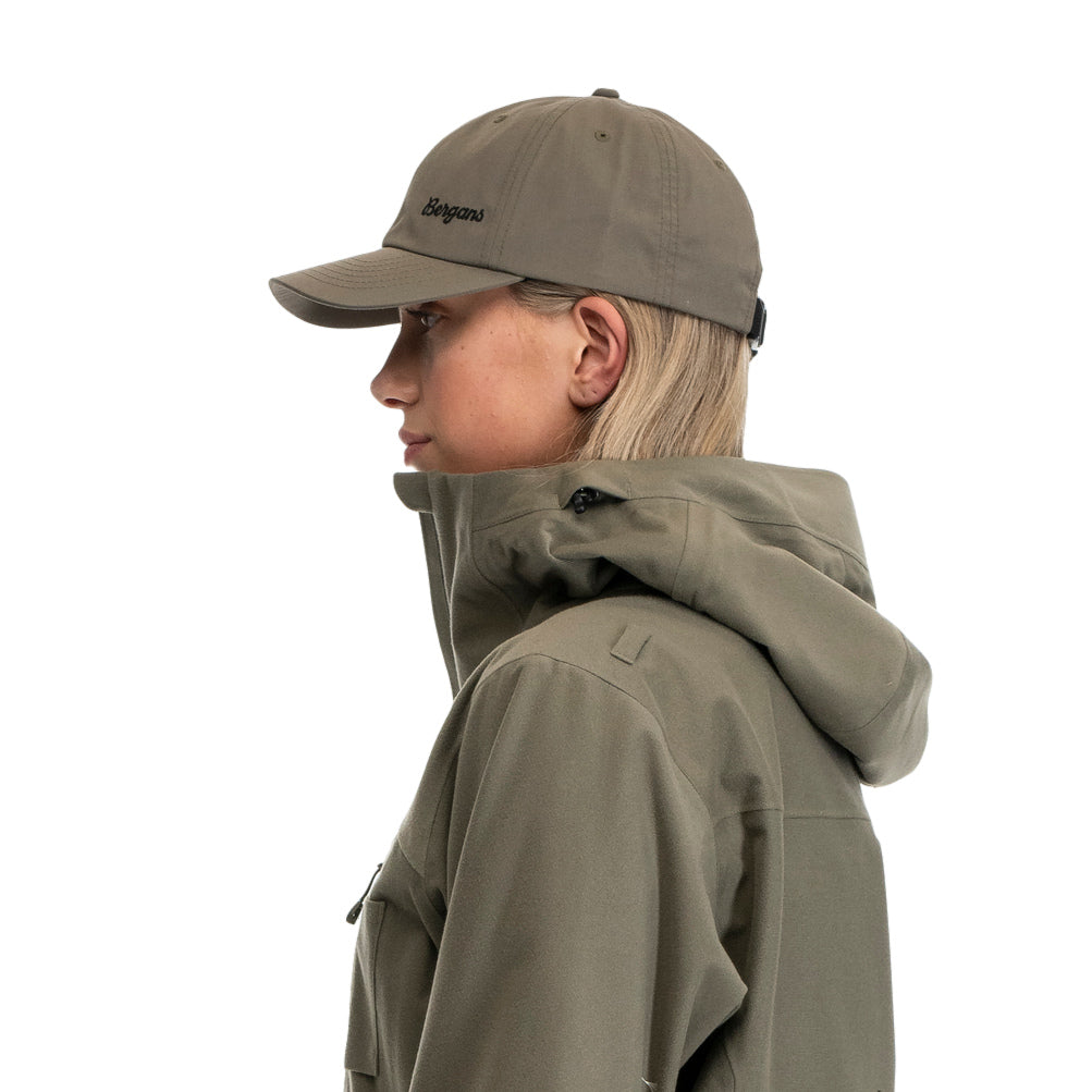 Bergans Hovet Strapback Cap Green Mud