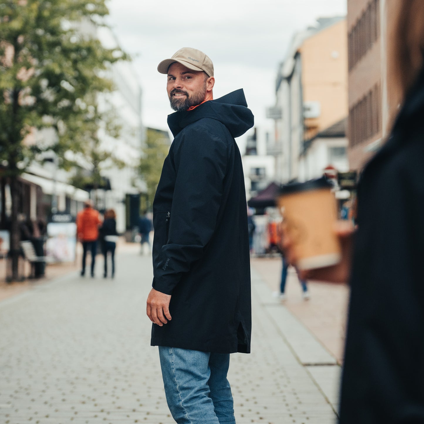 Bergans Urban 2L Shell Coat Men Black