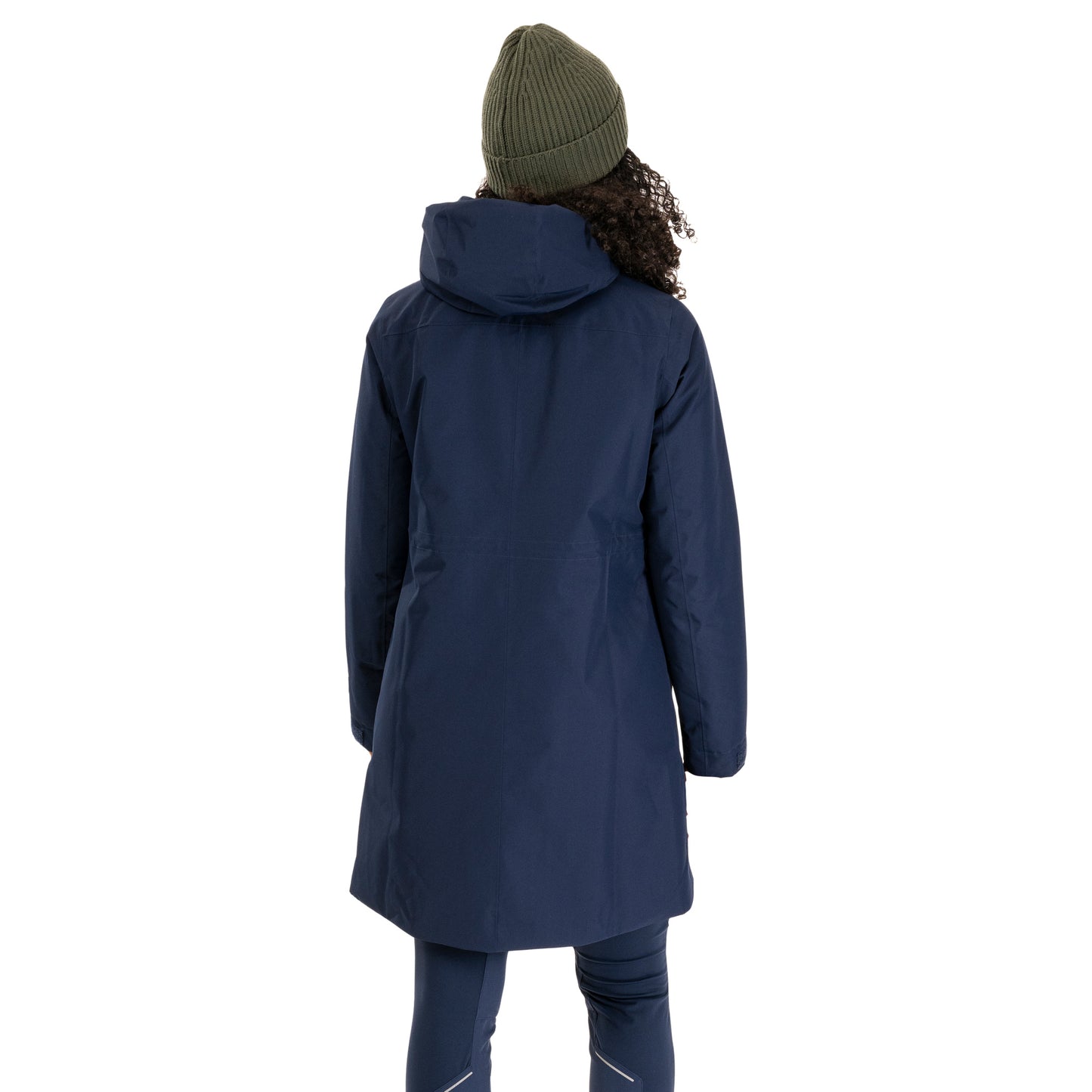 Bergans Urban Insulated Shell Coat Women Navy Blue