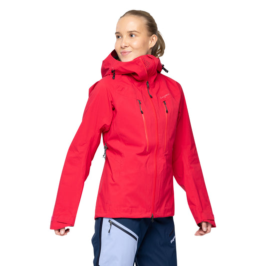 Bergans Tind 3L Shell Jacket Women Alpine Rose