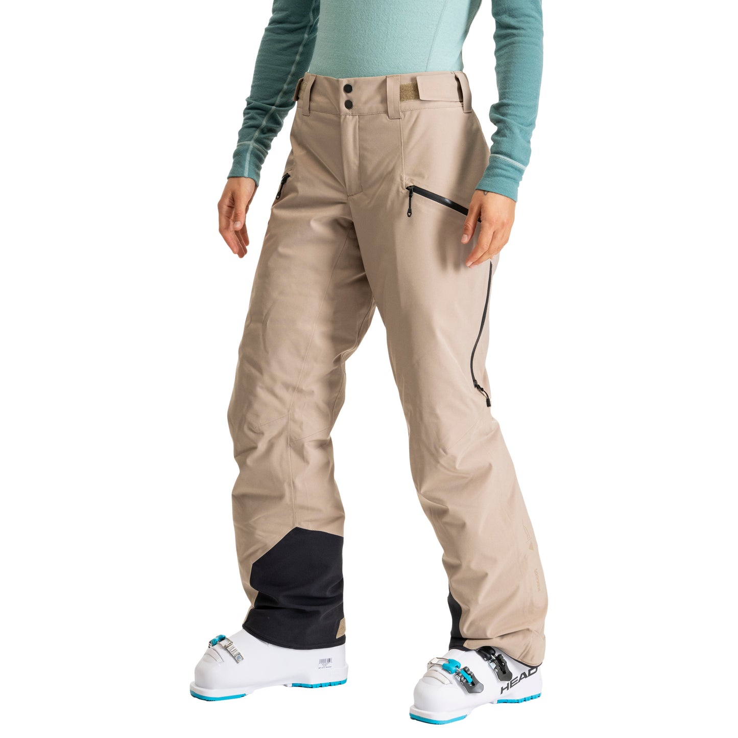 Bergans Oppdal Insulated Shell Pants Women Sandstone