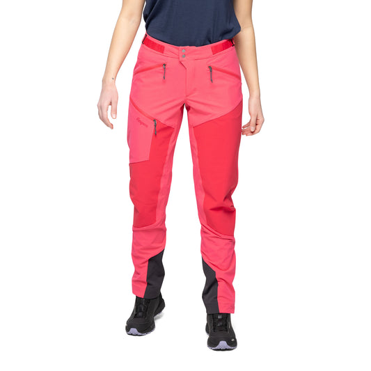 Bergans Tind Softshell Pants Women Light Alpine Rose / Alpine Rose