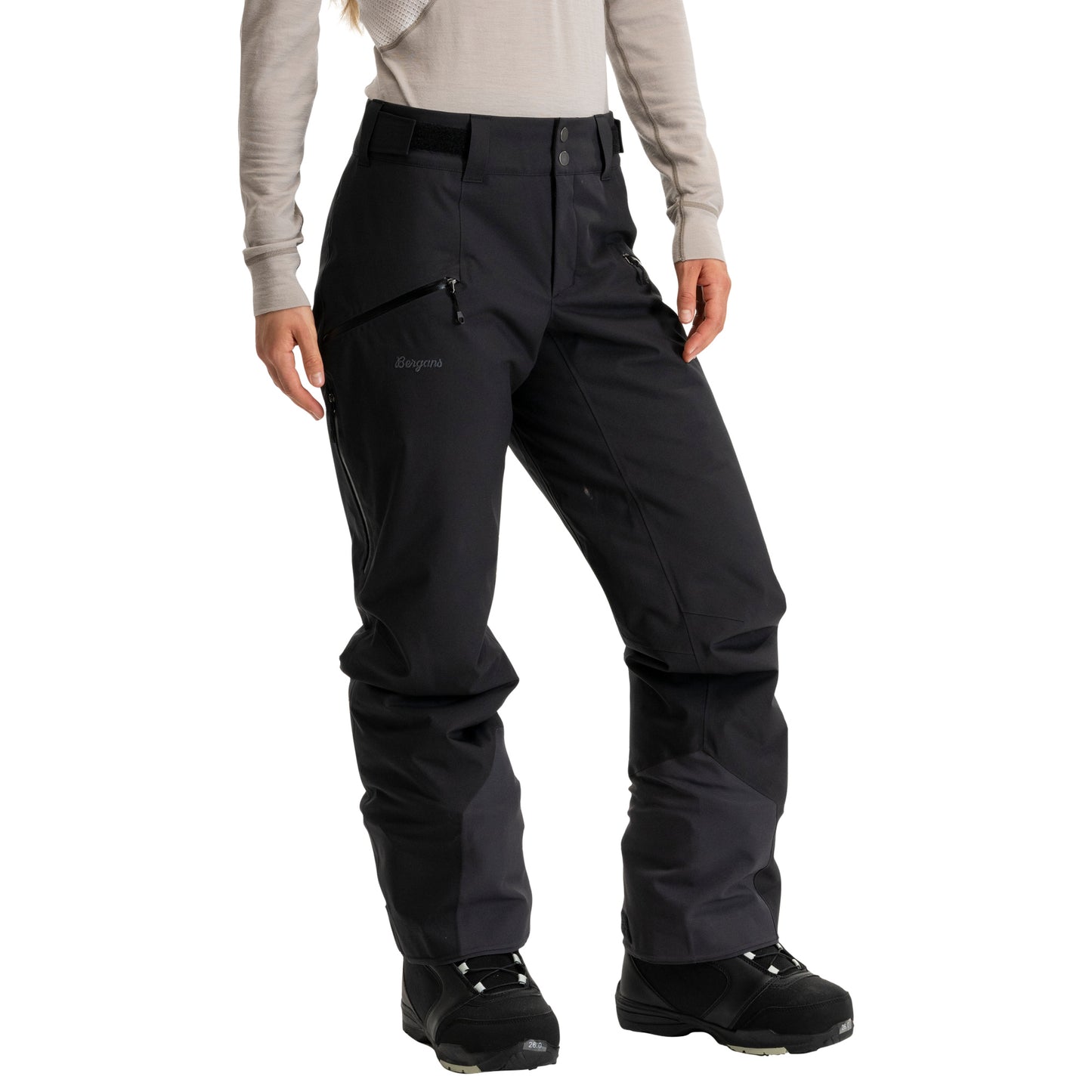 Bergans Oppdal Insulated Shell Pants Women Black