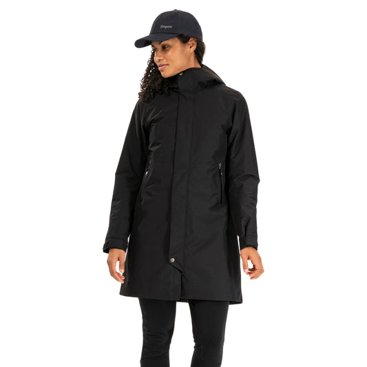 Bergans Urban Insulated Shell Coat Women Black