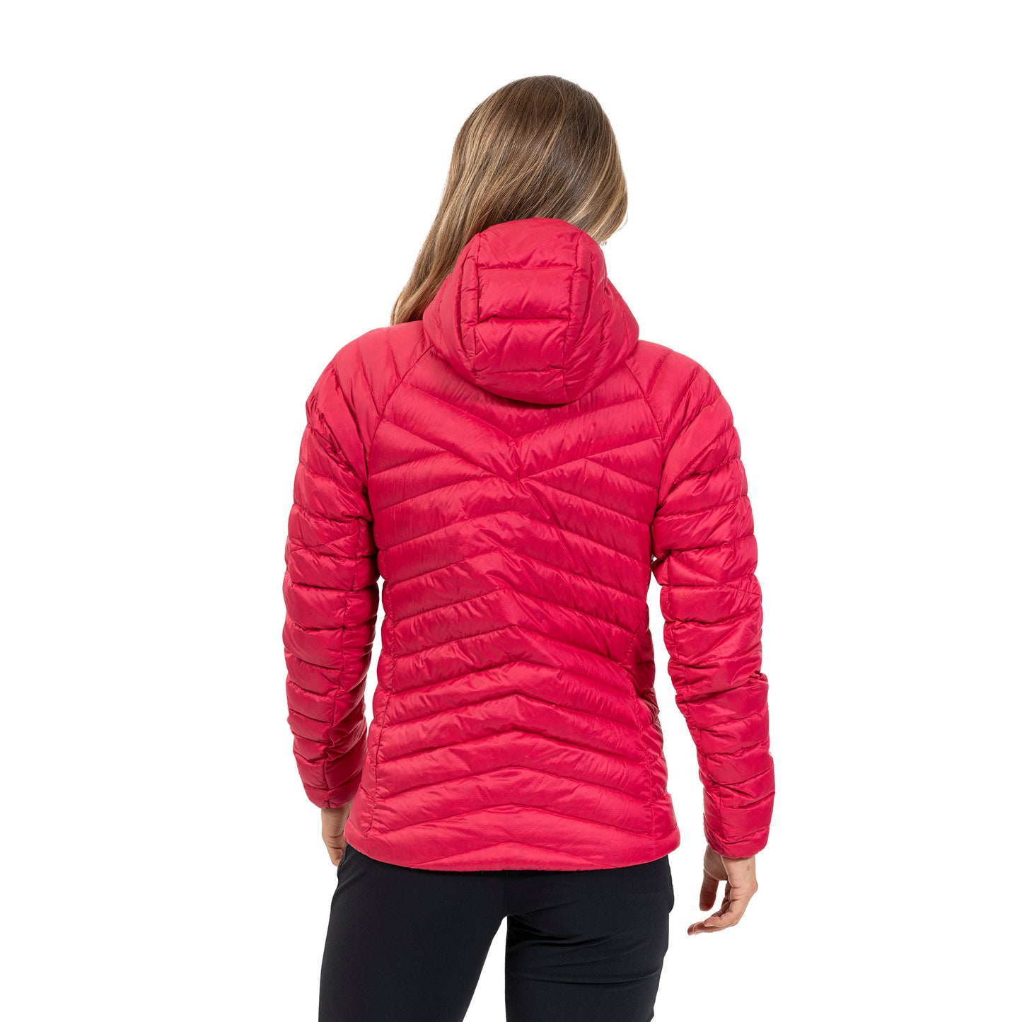 Bergans Tind Light Down Jacket Hood Women Alpine Rose