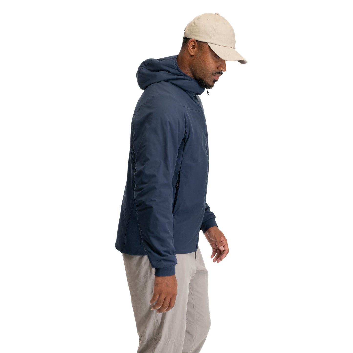 Bergans Holo Insulated Hood Jacket Men Navy Blue