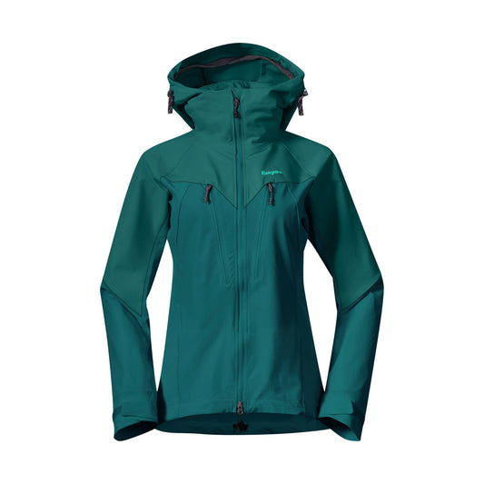 Bergans Tind Softshell Jacket Women Malachite Green