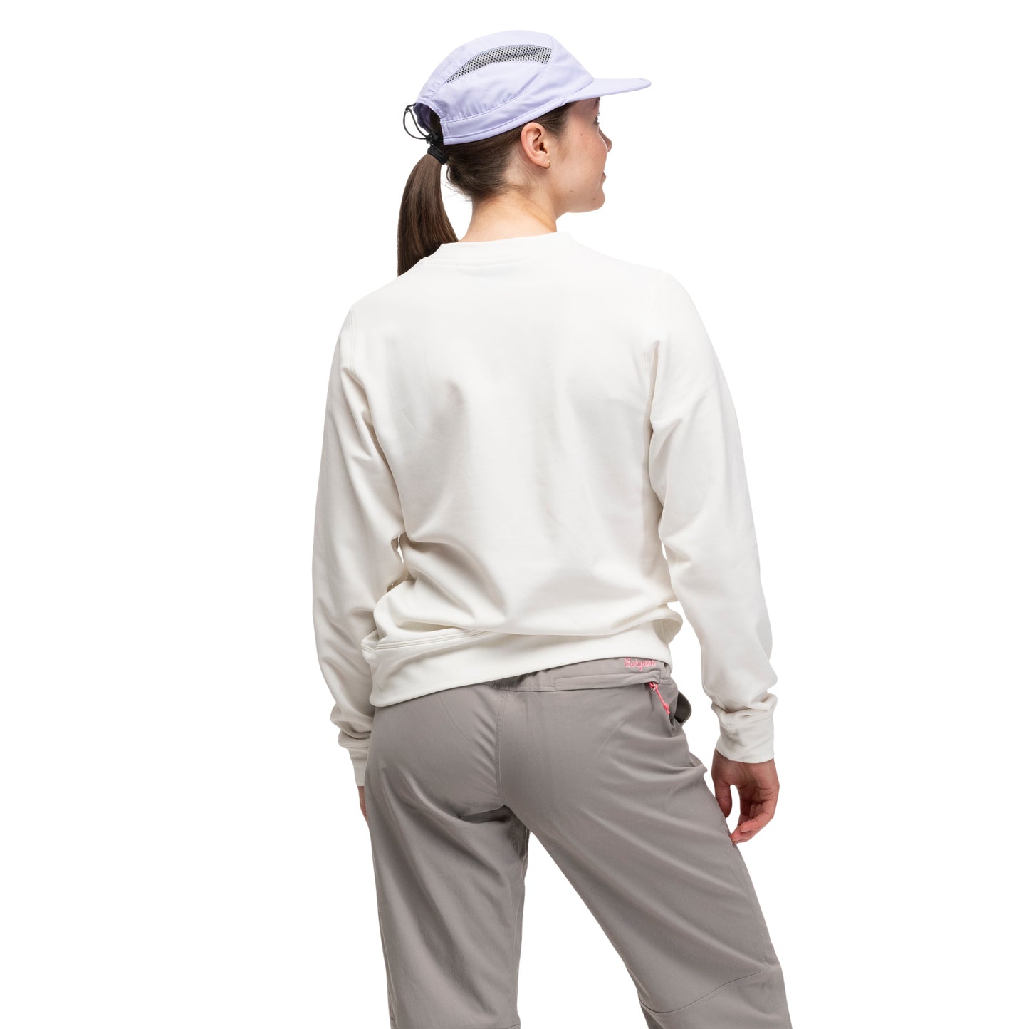 Bergans Midtli Midlayer Sweatshirt Women Vanilla White