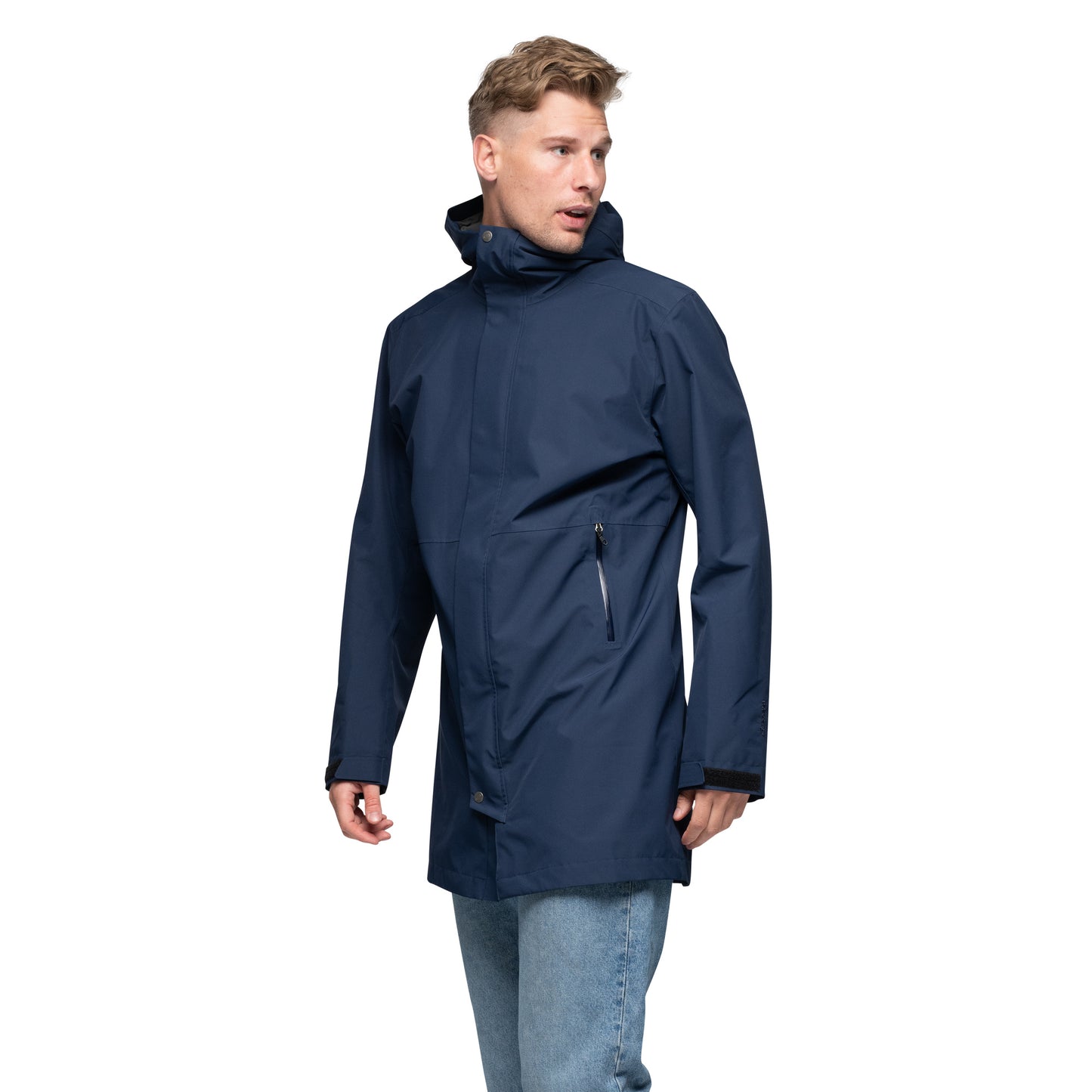 Bergans Urban 2L Shell Coat Men Navy Blue