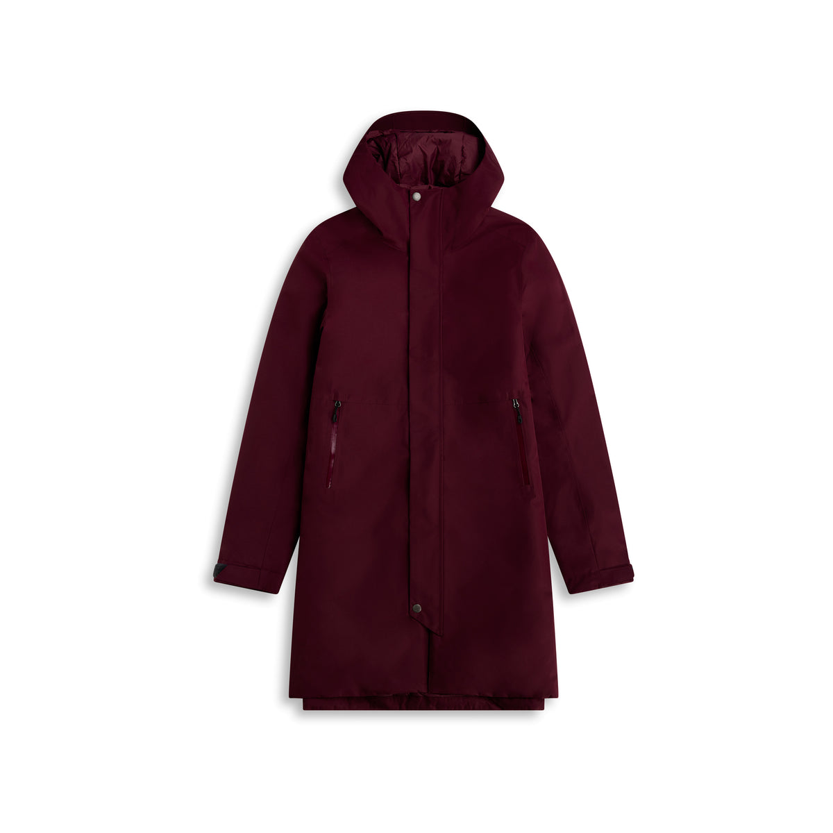 Bergans Oslo Insulated Shell Coat Women Merlot