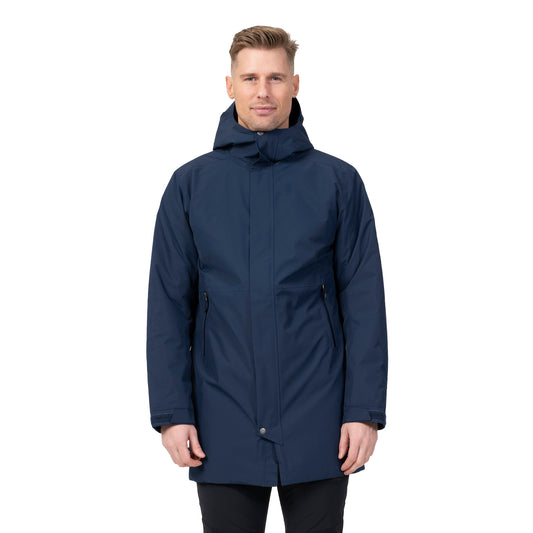 Bergans Urban Insulated Shell Coat Men Navy Blue