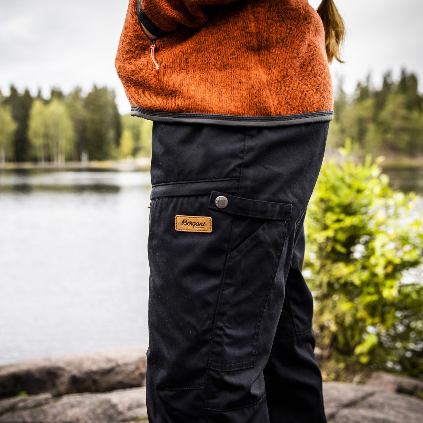 Bergans Nordmarka Favor Outdoor Pants Women Dark Shadow Grey/Black